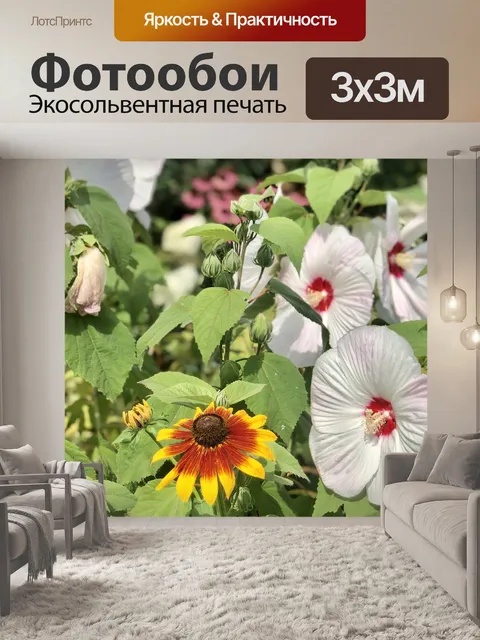 Фотообои Цветы