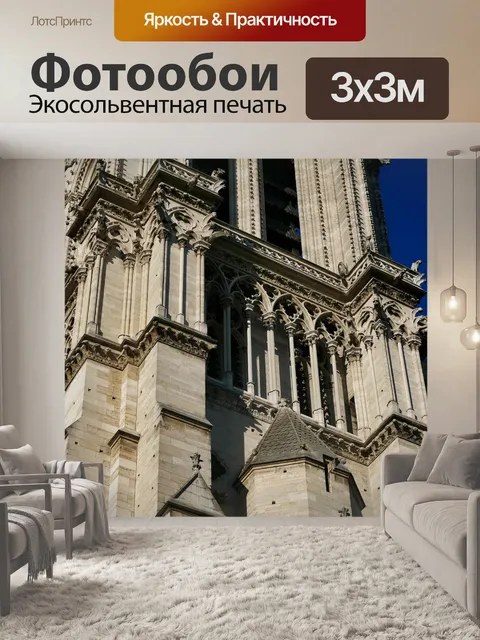Фотообои Нотр-дам
