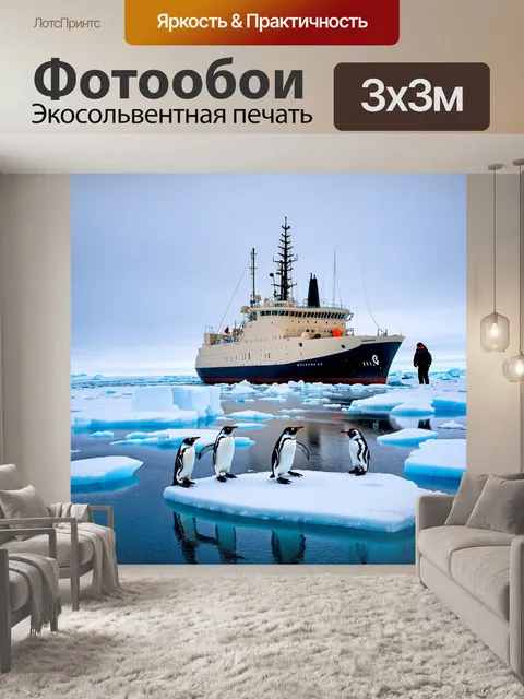 Фотообои корабль-исследователь
