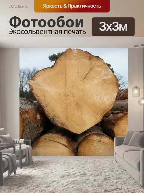 Фотообои Древесина