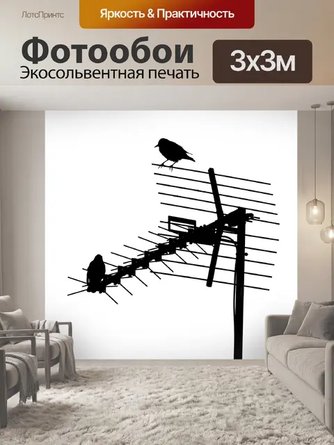 Фотообои Телевизионная антенна