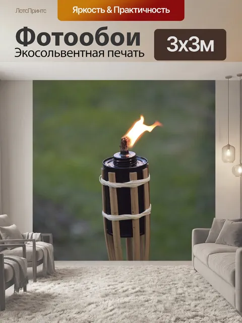 Фотообои Факел