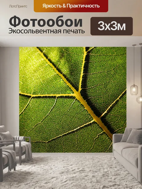 Фотообои Лист