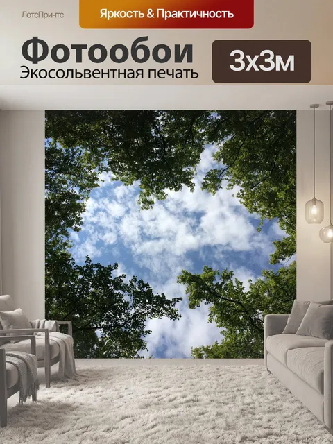 Фотообои Лесная поляна