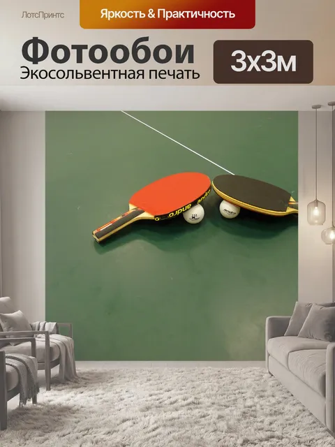 Фотообои Настольный теннис