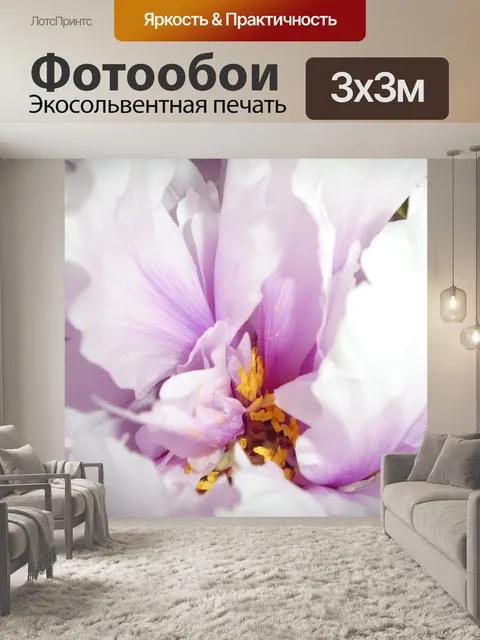 Фотообои Пион