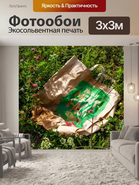 Фотообои Бумажный пакет