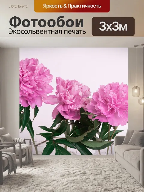 Фотообои Пионы