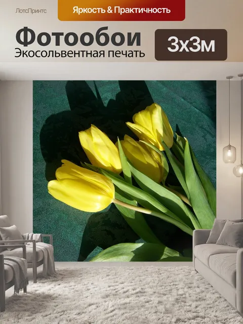 Фотообои Букет тюльпанов