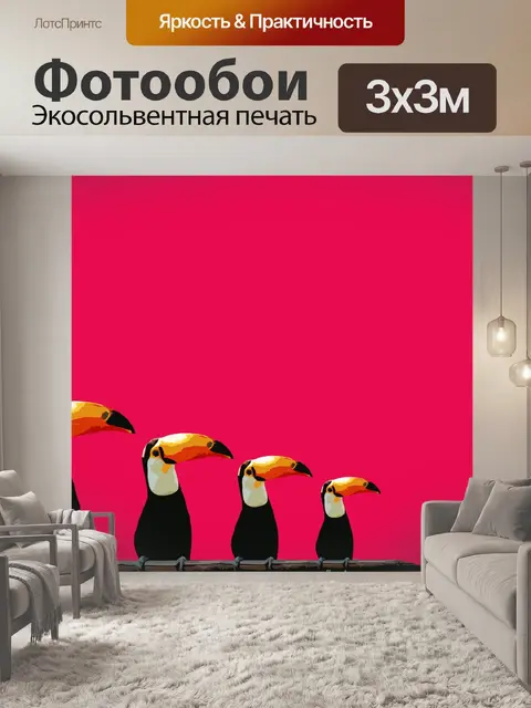 Фотообои Тукан