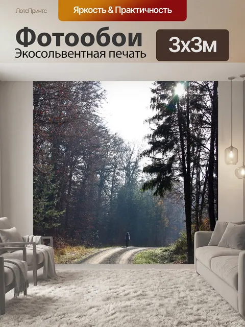 Фотообои Лесная прогулка