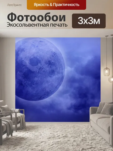 Фотообои Лунная ночь