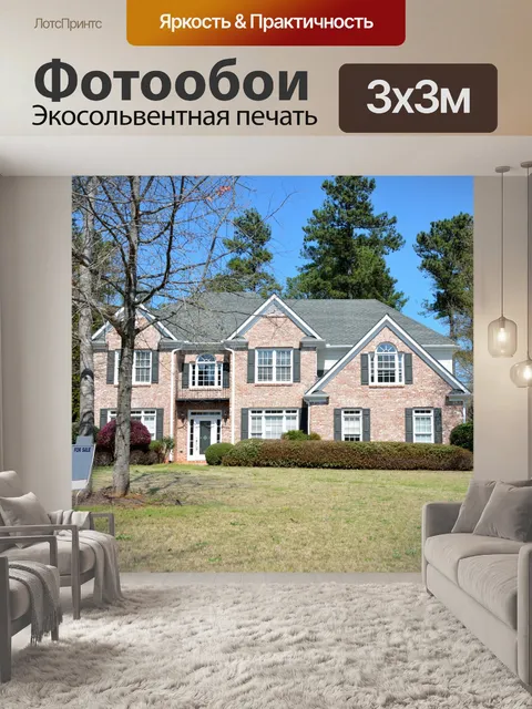 Фотообои Новый дом на продажу