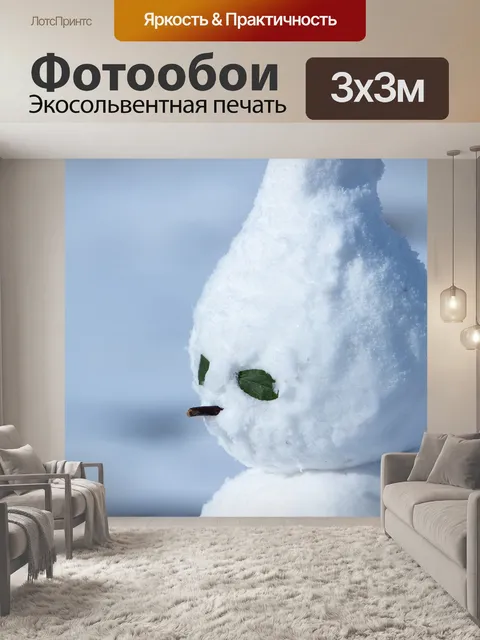 Фотообои Снег