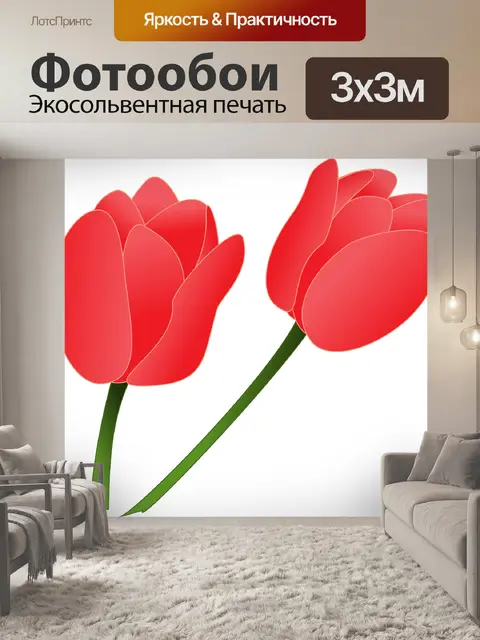 Фотообои Тюльпаны