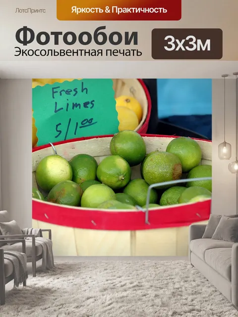 Фотообои Лаймы для продажи