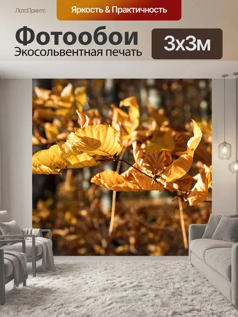 Фотообои Листья