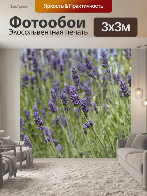 Фотообои Лаванда