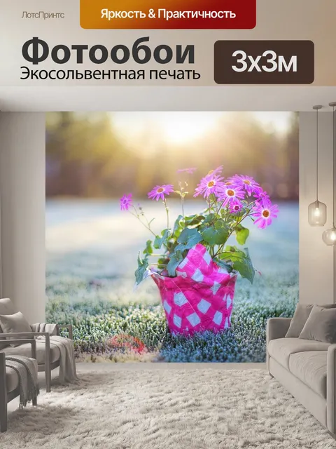 Фотообои Розовый цветок