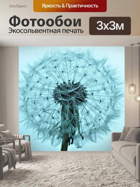 Фотообои Одуванчик