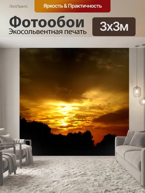 Фотообои Поднялся