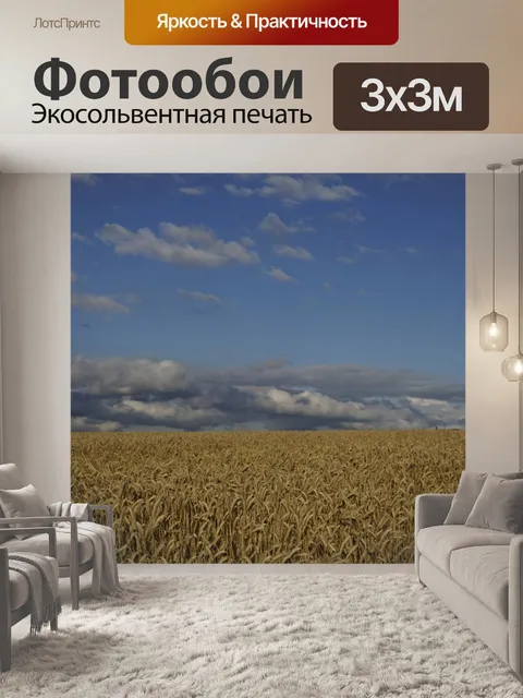 Фотообои Пшеничное поле