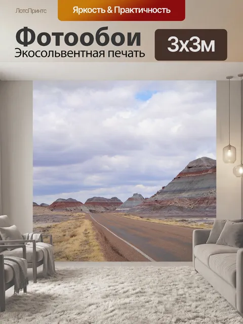 Фотообои Окаменевший лес национальный парк