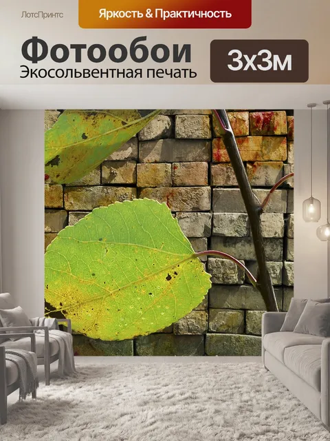 Фотообои Листья