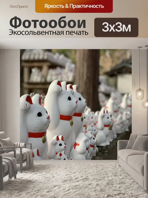 Фотообои Кошка