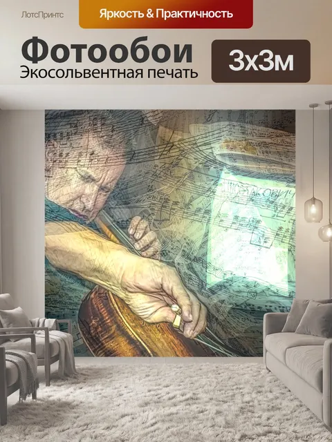 Фотообои Виолончелист
