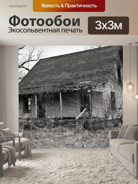Фотообои Заброшенный дом