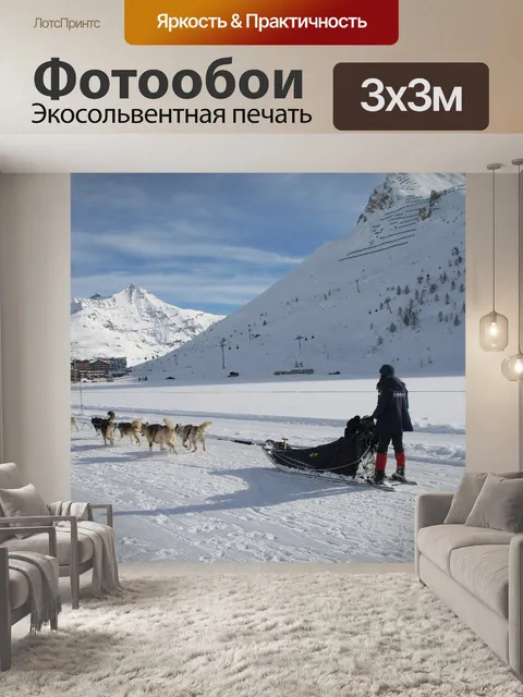 Фотообои Снег