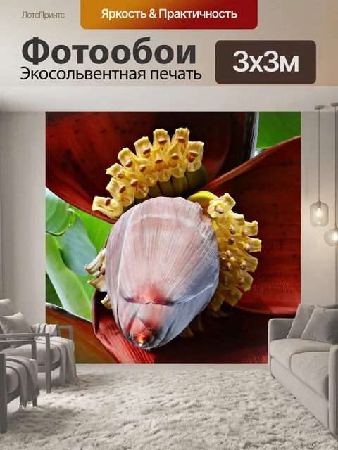 Фотообои Банановый цвет