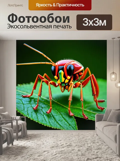 Фотообои природа в стиле ретрофутуризм