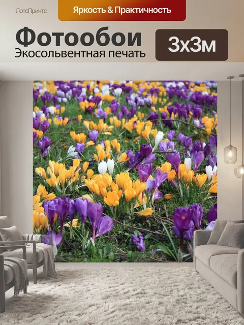 Фотообои Клумба