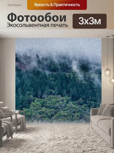 Фотообои Зимние Орегонские Горы