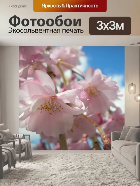 Фотообои Плачущая вишневого дерева