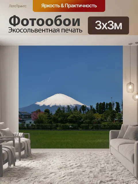Фотообои Гора фудзи