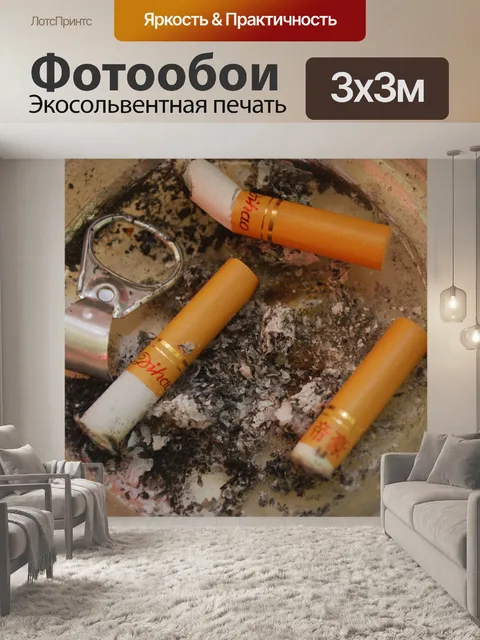 Фотообои Пепельница