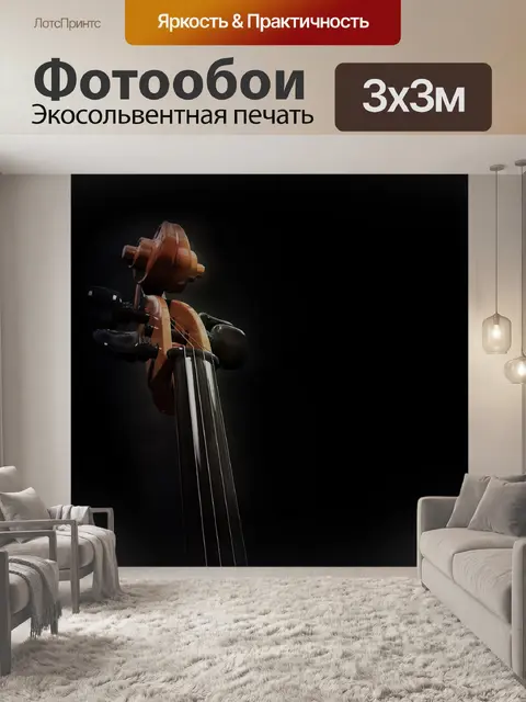 Фотообои виолончель
