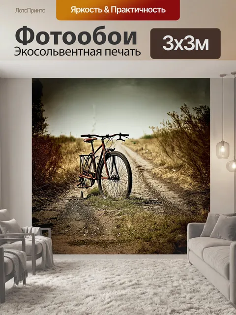 Фотообои на заброшенной трассе
