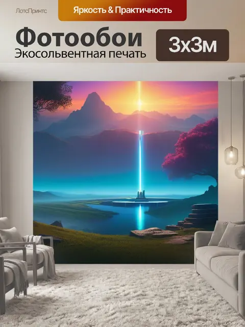 Фотообои пейзаж с жертвоприношением