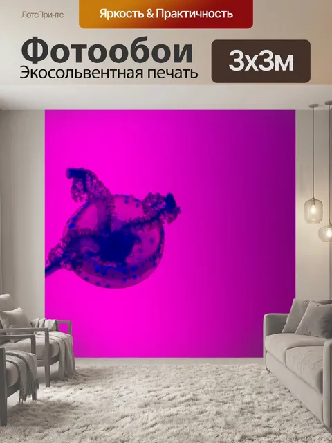 Фотообои медуза