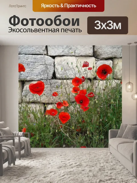 Фотообои Мак