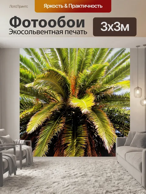 Фотообои декоративные финиковая пальма