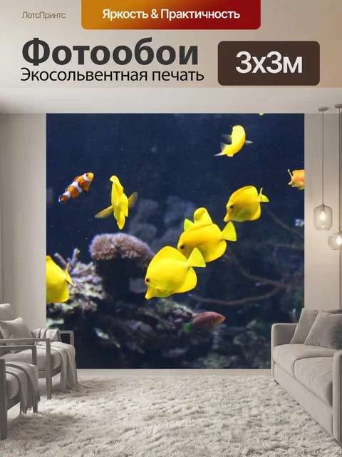 Фотообои Рыбы