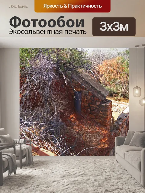 Фотообои внутренняя стена старого форта