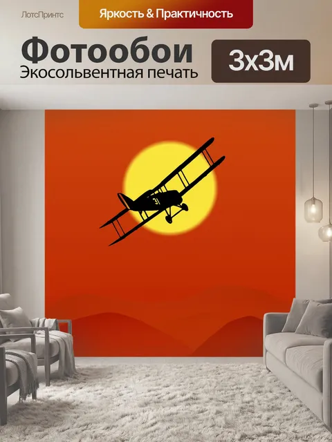 Фотообои Самолет