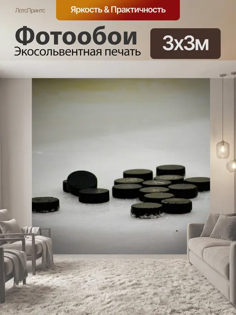 Фотообои Хоккейная шайба
