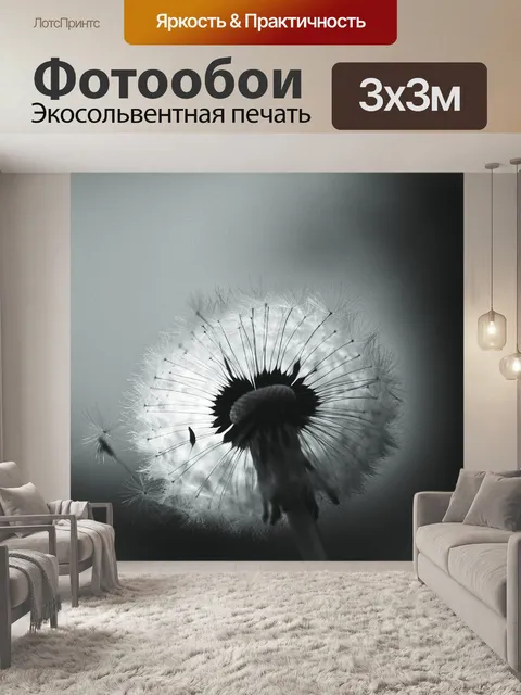 Фотообои Одуванчик